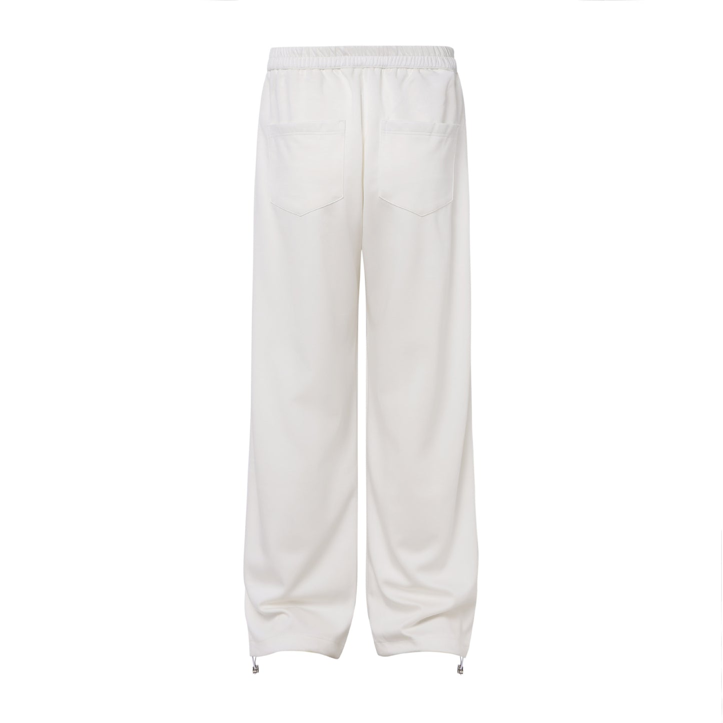 Pleats Draped Straight Sweatpants WN25822