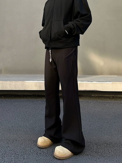 Draping Design Flare Trousers WN19416