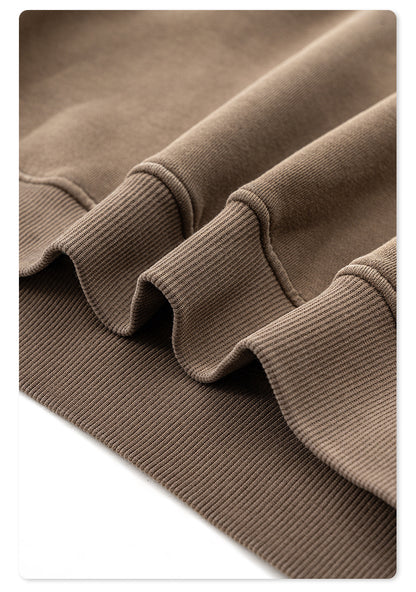 Oversize Fleece Lining Washed Pullover Hoodie WN9924