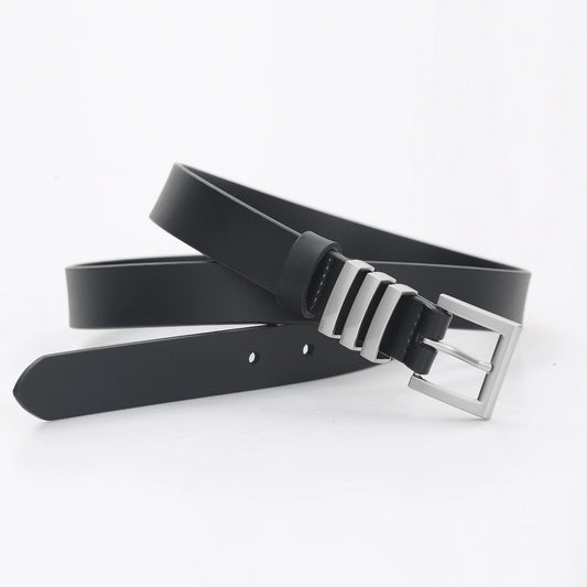 Metal Buckle Belt For Men And Women WN7462