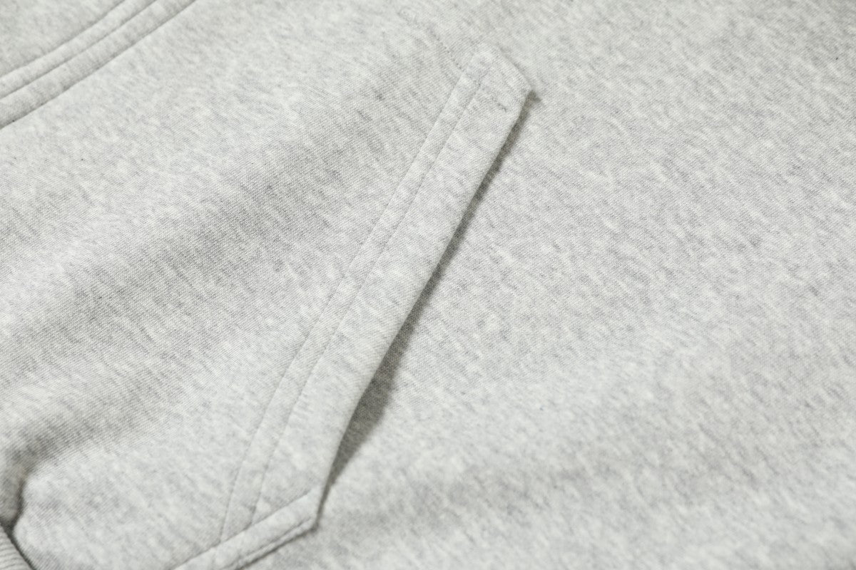 Gradient Washed Stain Dye Zipper Hoodie WN25616