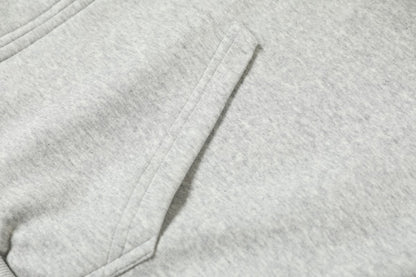 Gradient Washed Stain Dye Zipper Hoodie WN25616