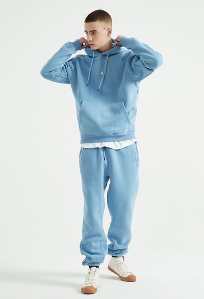 Fleece Linning Oversize Hoodie & Fleece Linning Sweatpants WN9945-K