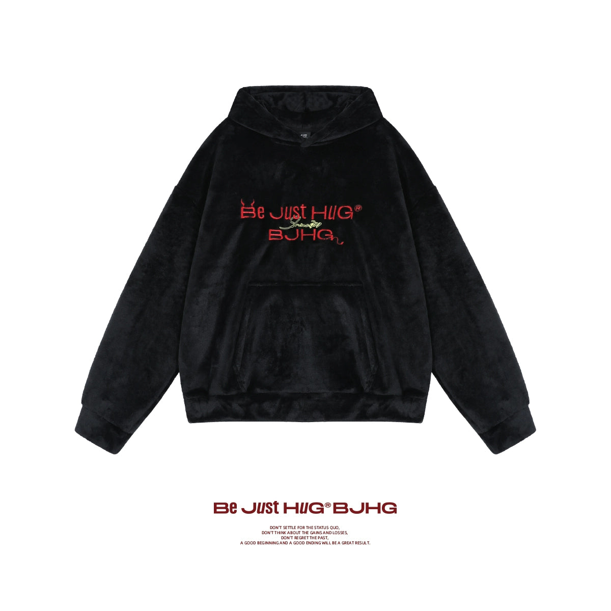 Devil Wings Oversize Pullover Hoodie WN9837