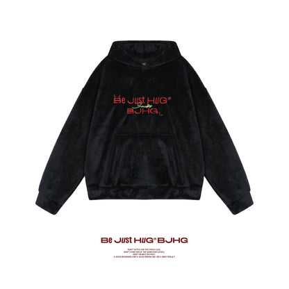 Devil Wings Oversize Pullover Hoodie WN9837