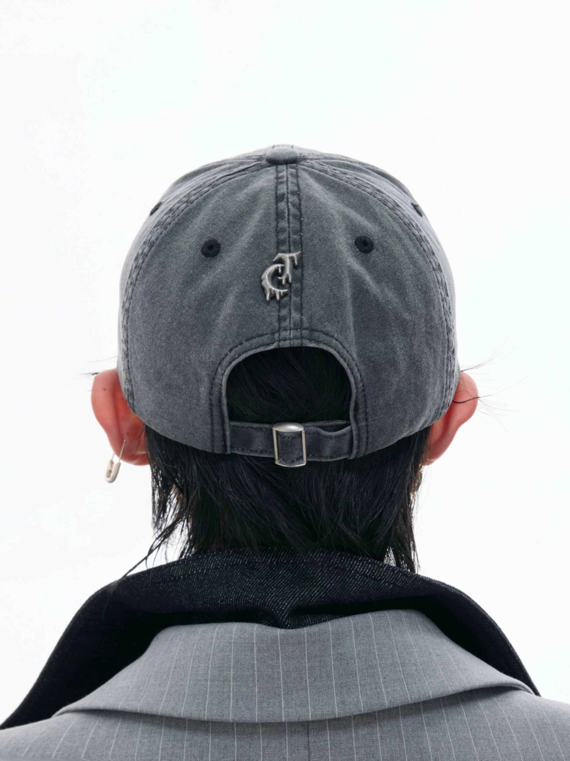 Fringe Cap Washed Layer Brim Damage Fringe Cap WN18325 – WONDER NOAH