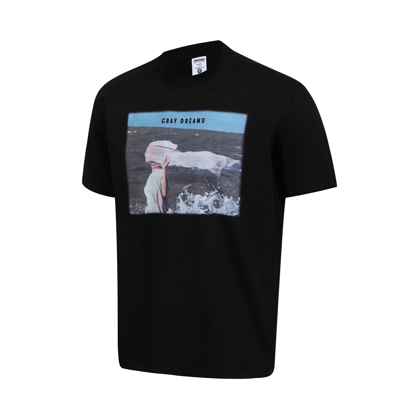 Portrait Graphic Print Short Sleeve T-Shirt WN26023