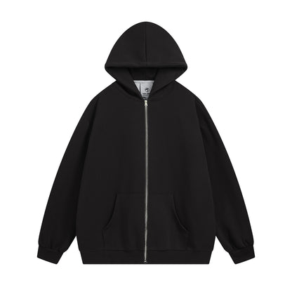 Fleece Oversize Zipper Hoodie WN11561