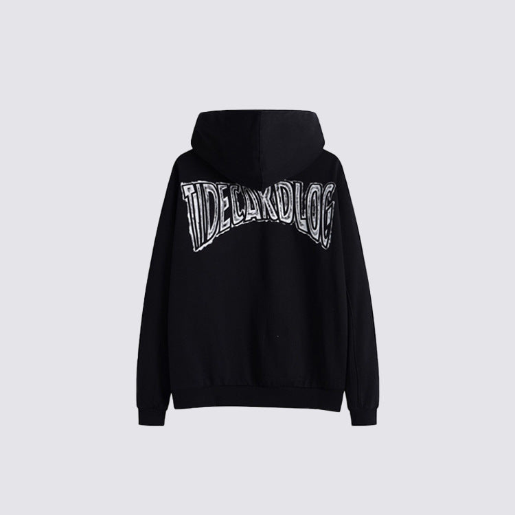 Letter Graphic Print Hoodie WN27987