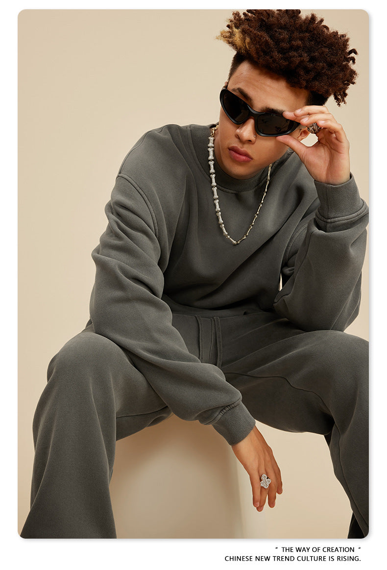 Oversize Washed Sweatshirt WN6028