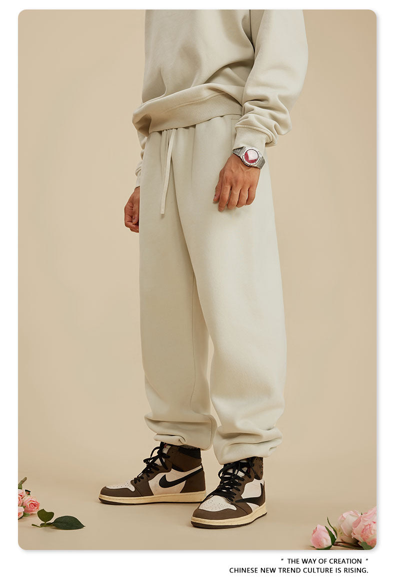 Wide-leg Washed Sweatpants WN6462
