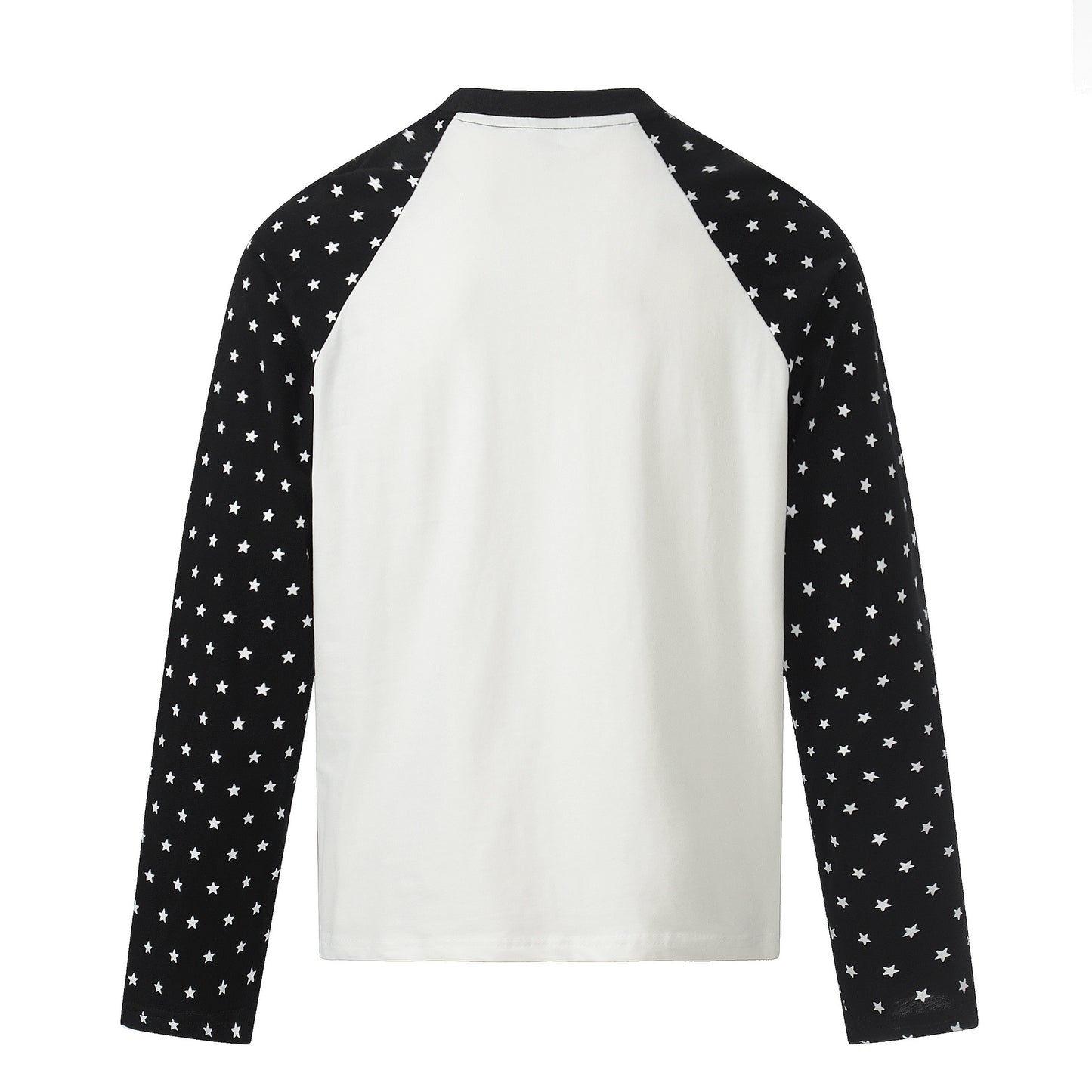 Graphic Letter Polka Dot Print Long Sleeve T-Shirt WN25397