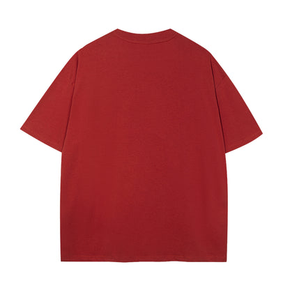 Foam Letter Print Short Sleeve T-Shirt WN25791
