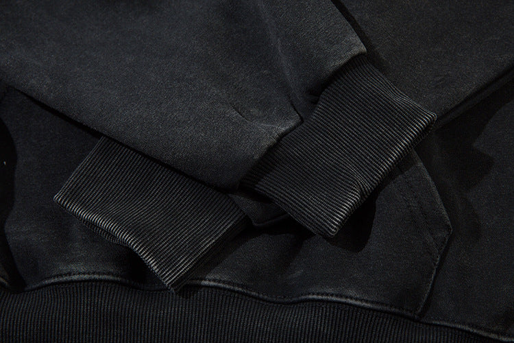 Letter Print Pullover Hoodie WN11208