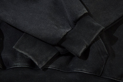 Letter Print Pullover Hoodie WN11208