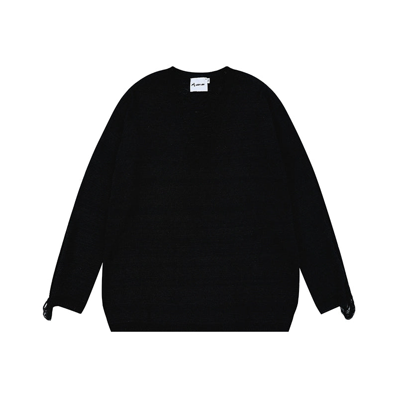 Oversize  V-Neck Sweater WN7580