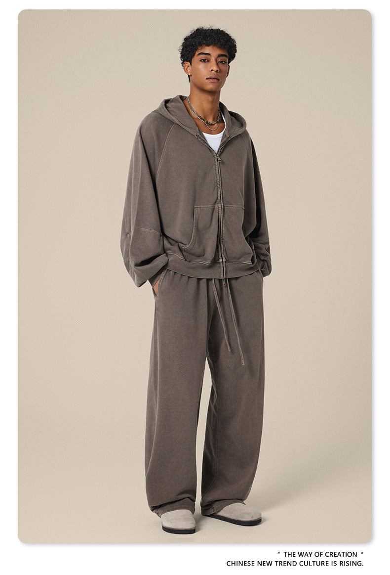 Oversize Zipper Hoodie WN23119