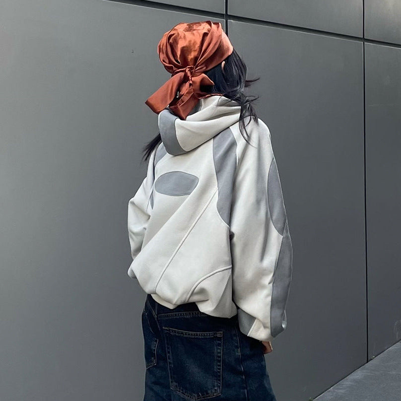 Panel Raglan Design Hoodie WN25562