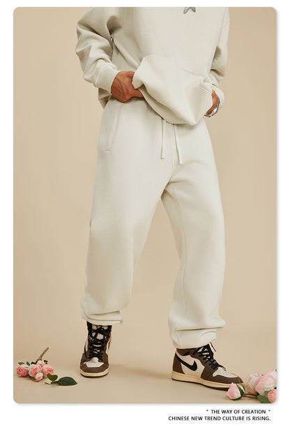 Wide-leg Washed Sweatpants WN6462