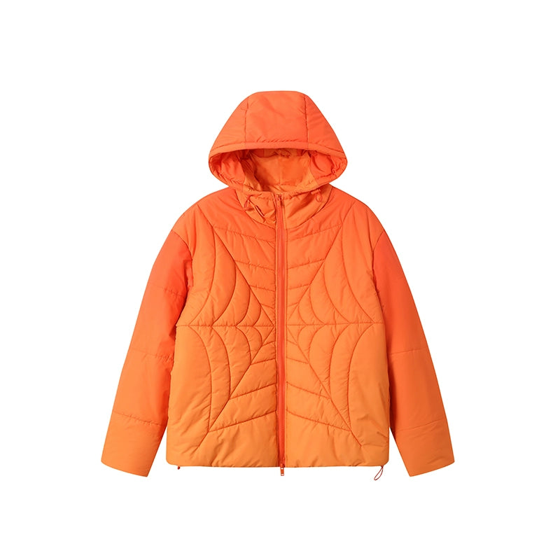 Spider Web Quilted Puffer Jacket WN10156