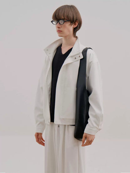 Stand Neck Short Jacket WN21562