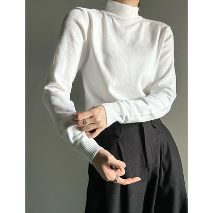 High-Neck Knit Sweater WN19654