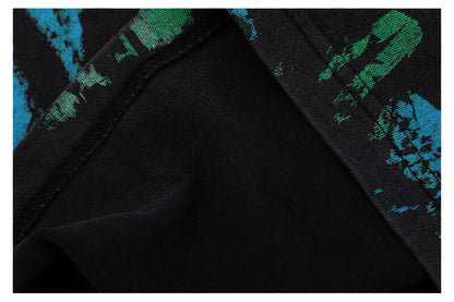 Washed Graffiti Art Short Sleeve T-Shirt WN26584
