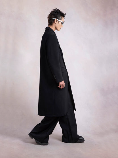 Oversize Middle Length Coat WN9287