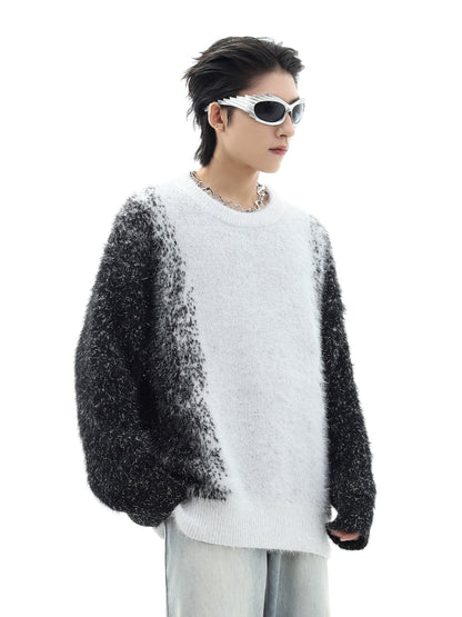 Heavyweight Gradient Knit Sweater WN10469