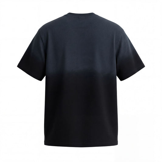Cotton Washed Gradient Short Sleeve T-Shirt WN25615
