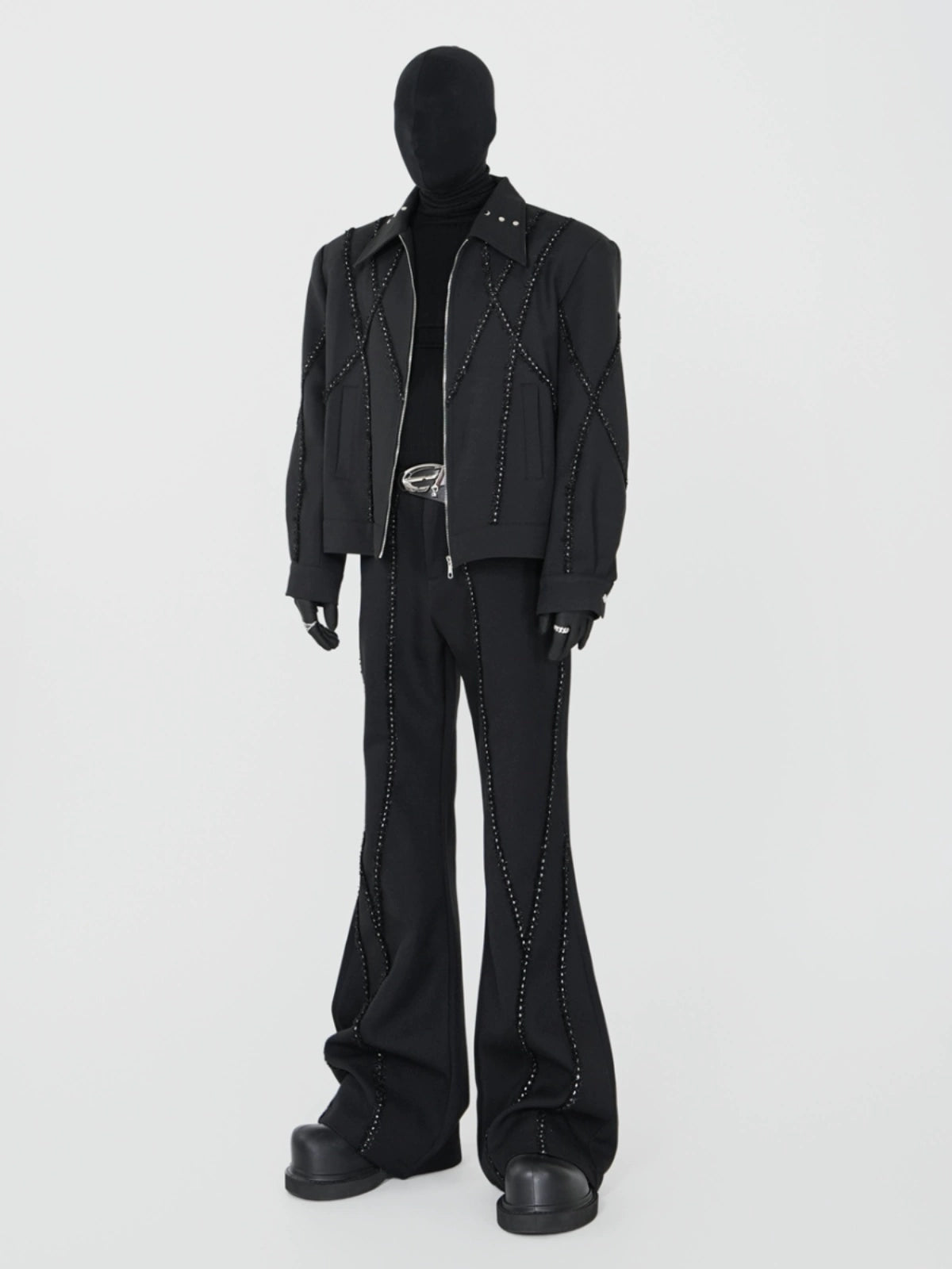 Flare Draped Trousers WN17321