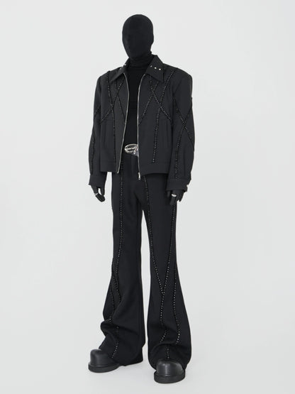 Flare Draped Trousers WN17321