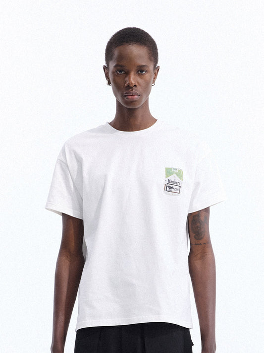 Logo Print Cotton Short Sleeve T-Shirt WN27092