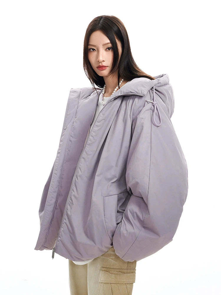 Thick Oversize Hooded Puffer Jacket WN9805