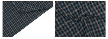 Plaid Pocket Boxy Fit Short Sleeve Shirt WN26242