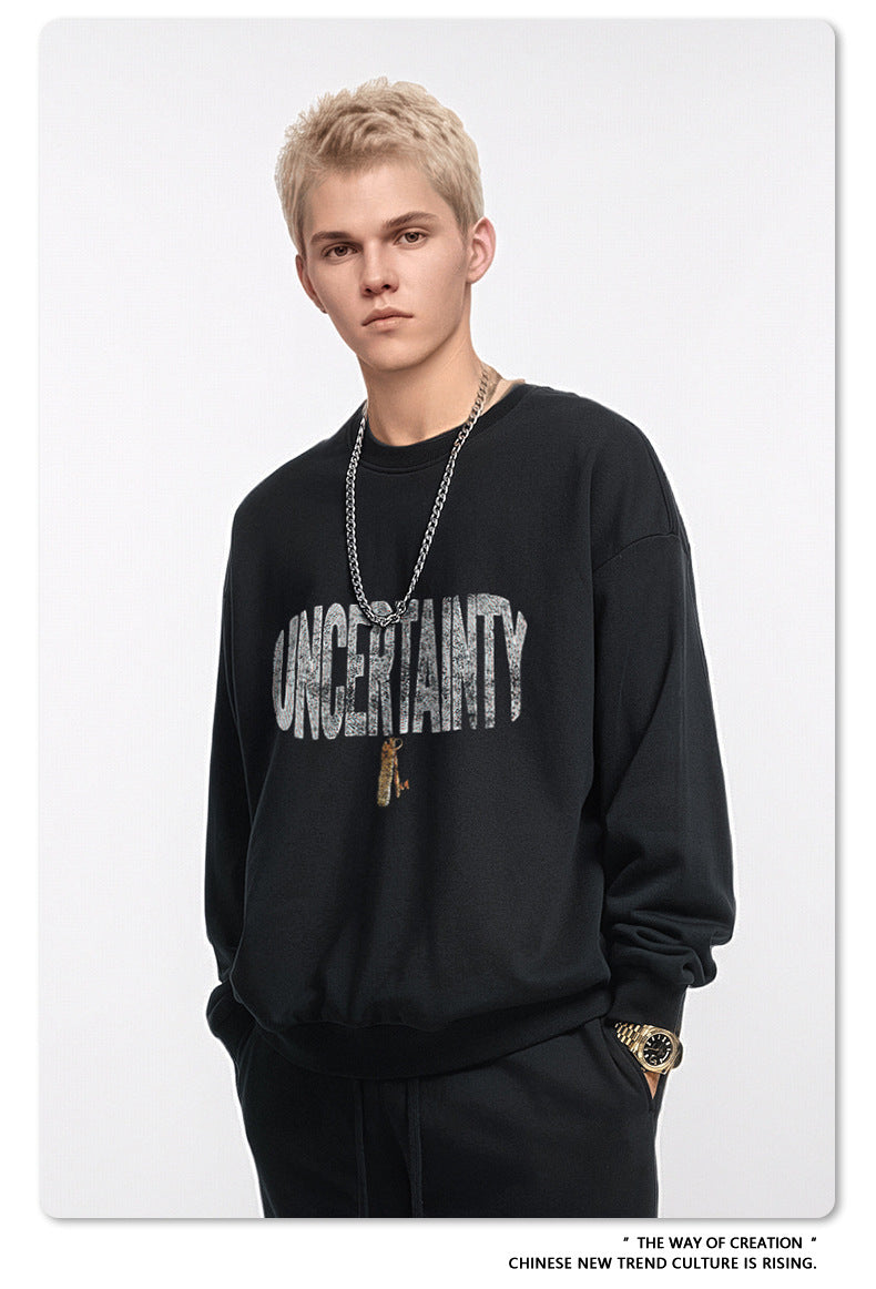 Oversize Round Neck Sweatshirt WN9939