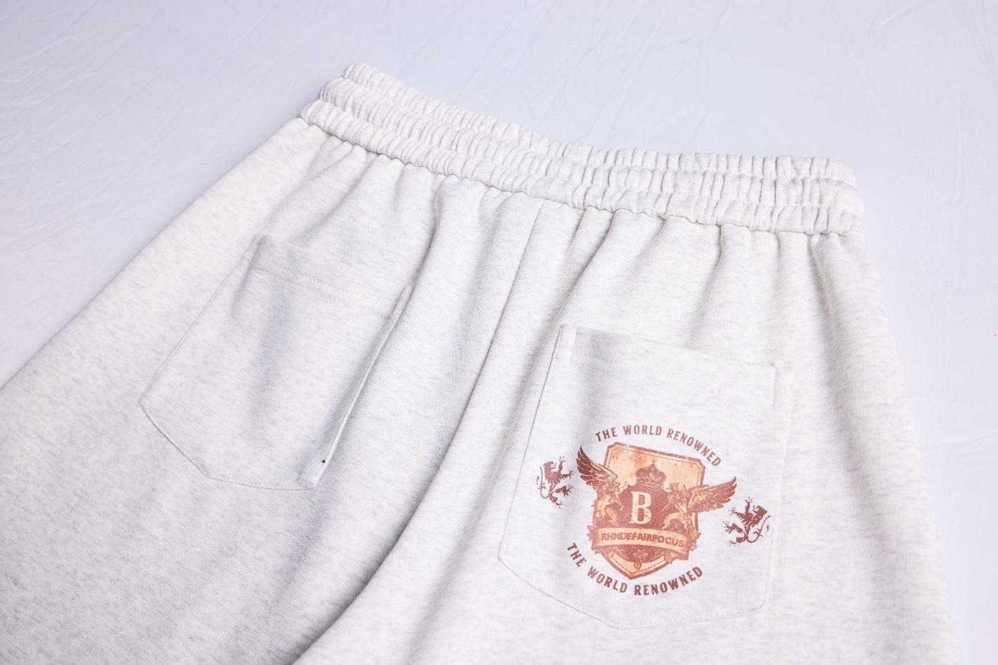 Print Barrel Leg Sweatpants WN26065