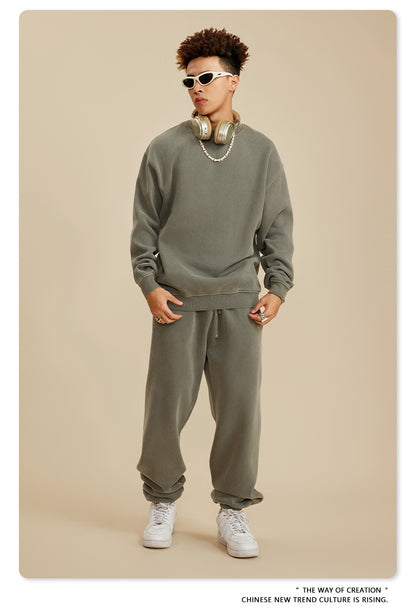 Oversize Washed Sweatshirt WN6028