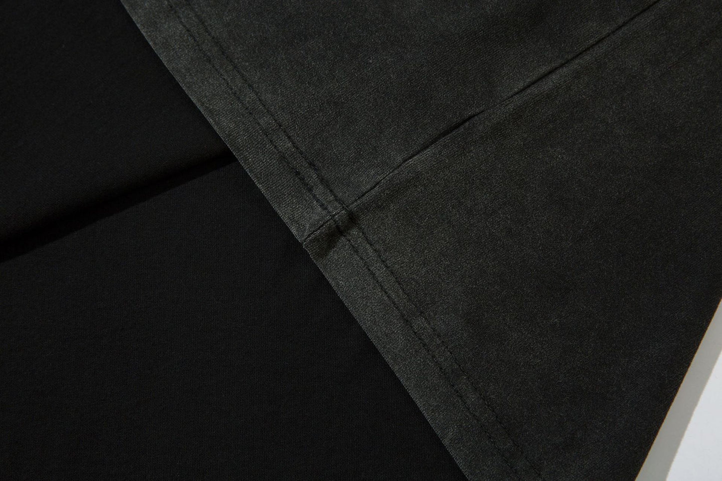 Flame Print Fake Layered Long Sleeve T-Shirt WN12713