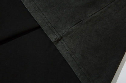 Flame Print Fake Layered Long Sleeve T-Shirt WN12713