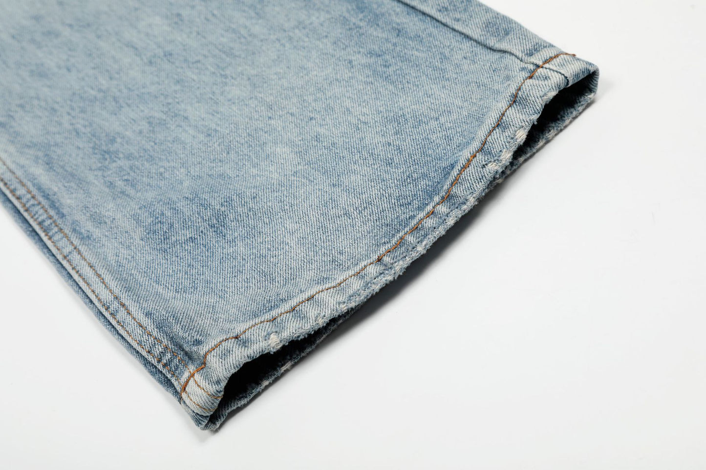 Washed Damage Flare Denim Jeans WN26068