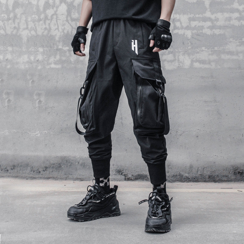Functional Multi-Pocket Cuffed Cargo Pants WN22481