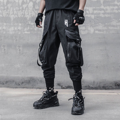 Functional Multi-Pocket Cuffed Cargo Pants WN22481