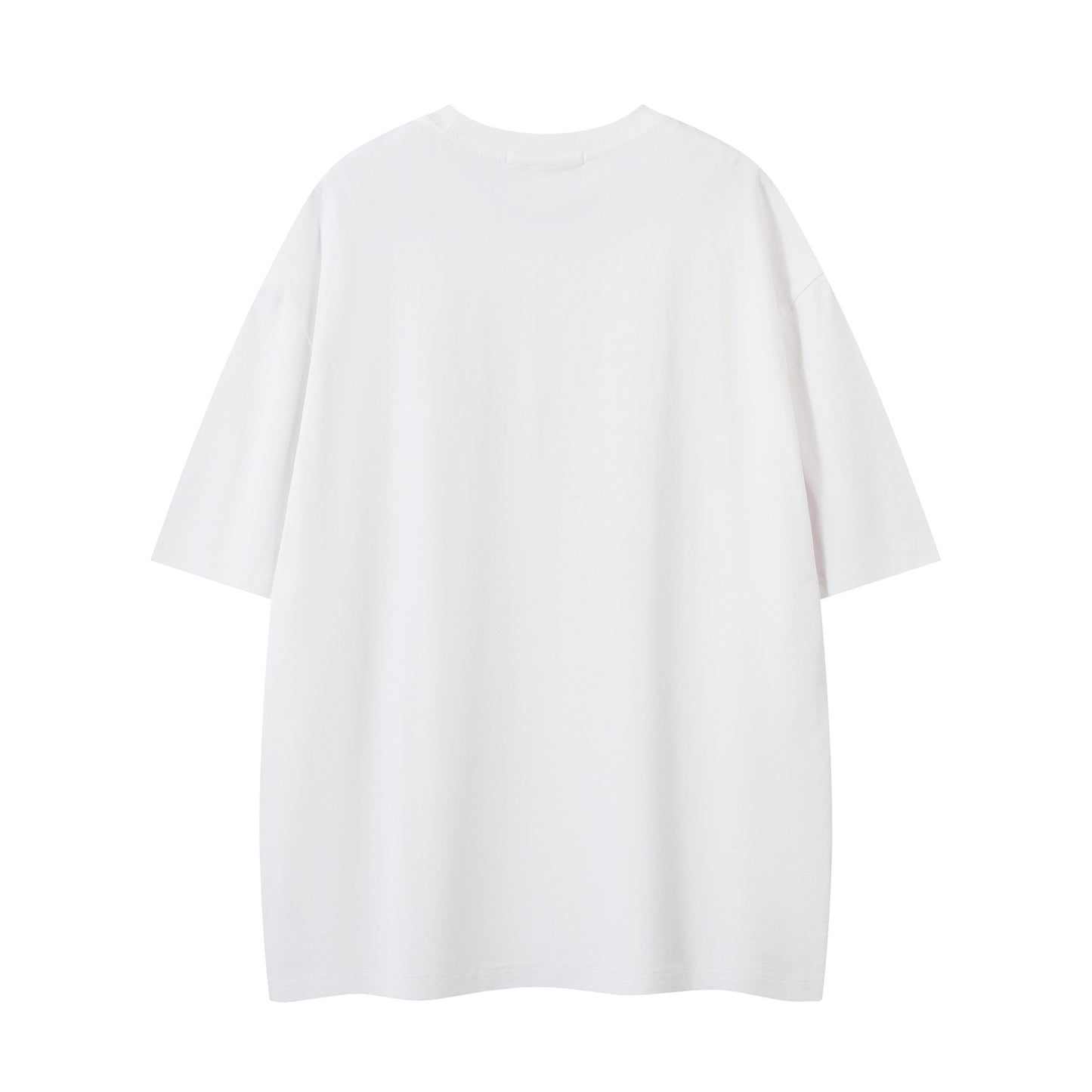 Illustration Graffiti Letter Short Sleeve T-Shirt WN25430