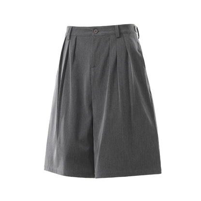 Drape Cropped Half Trousers WN25750