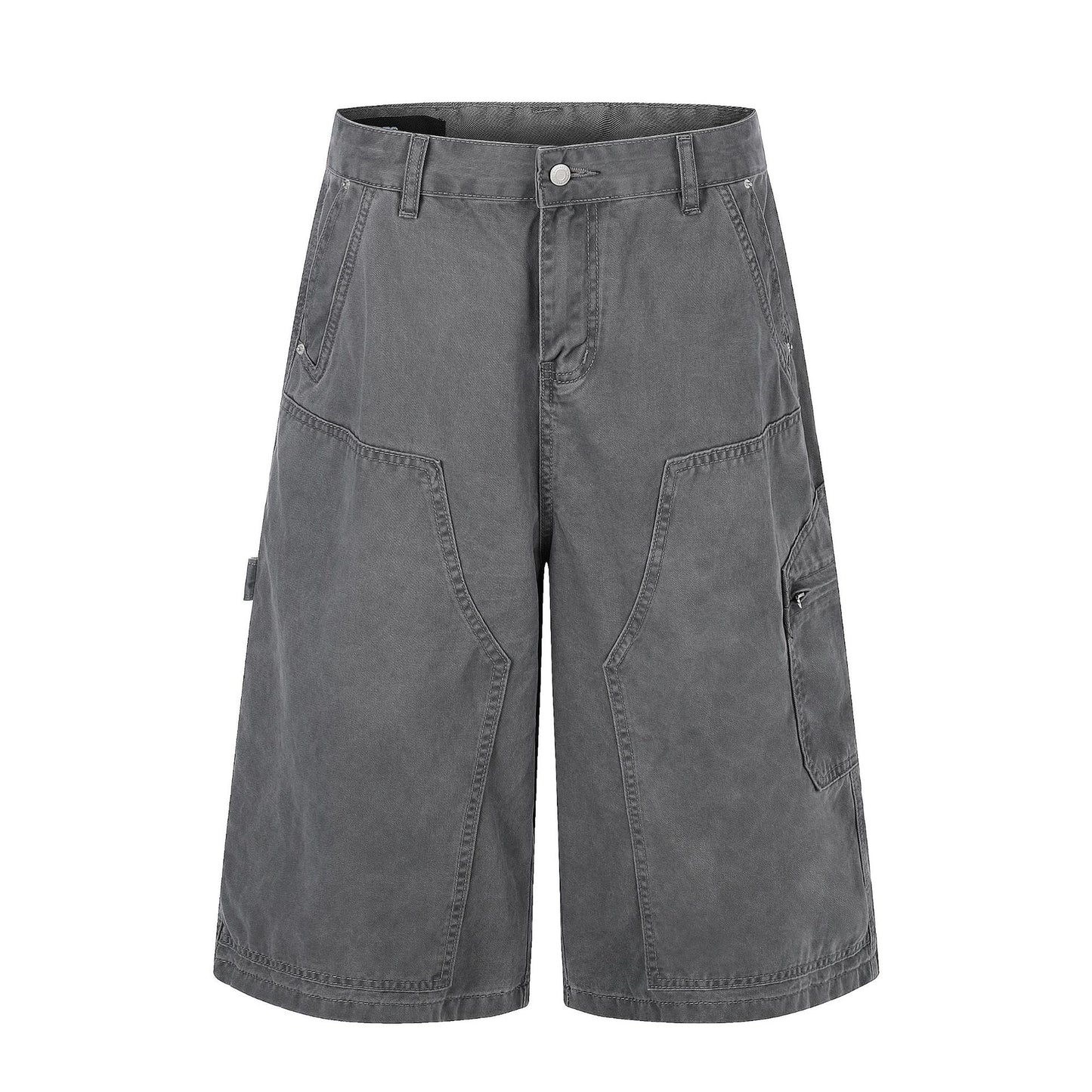 Washed Cargo Half Pants WN25488