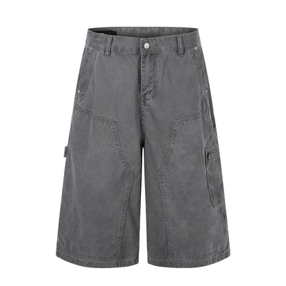 Washed Cargo Half Pants WN25488