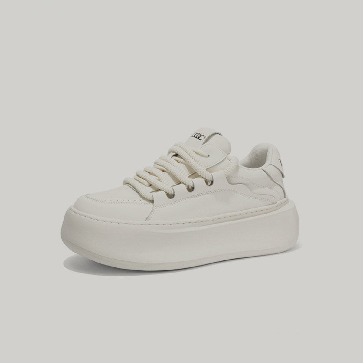 Platform Thick Sole Lace-Up Sneakers WN23499