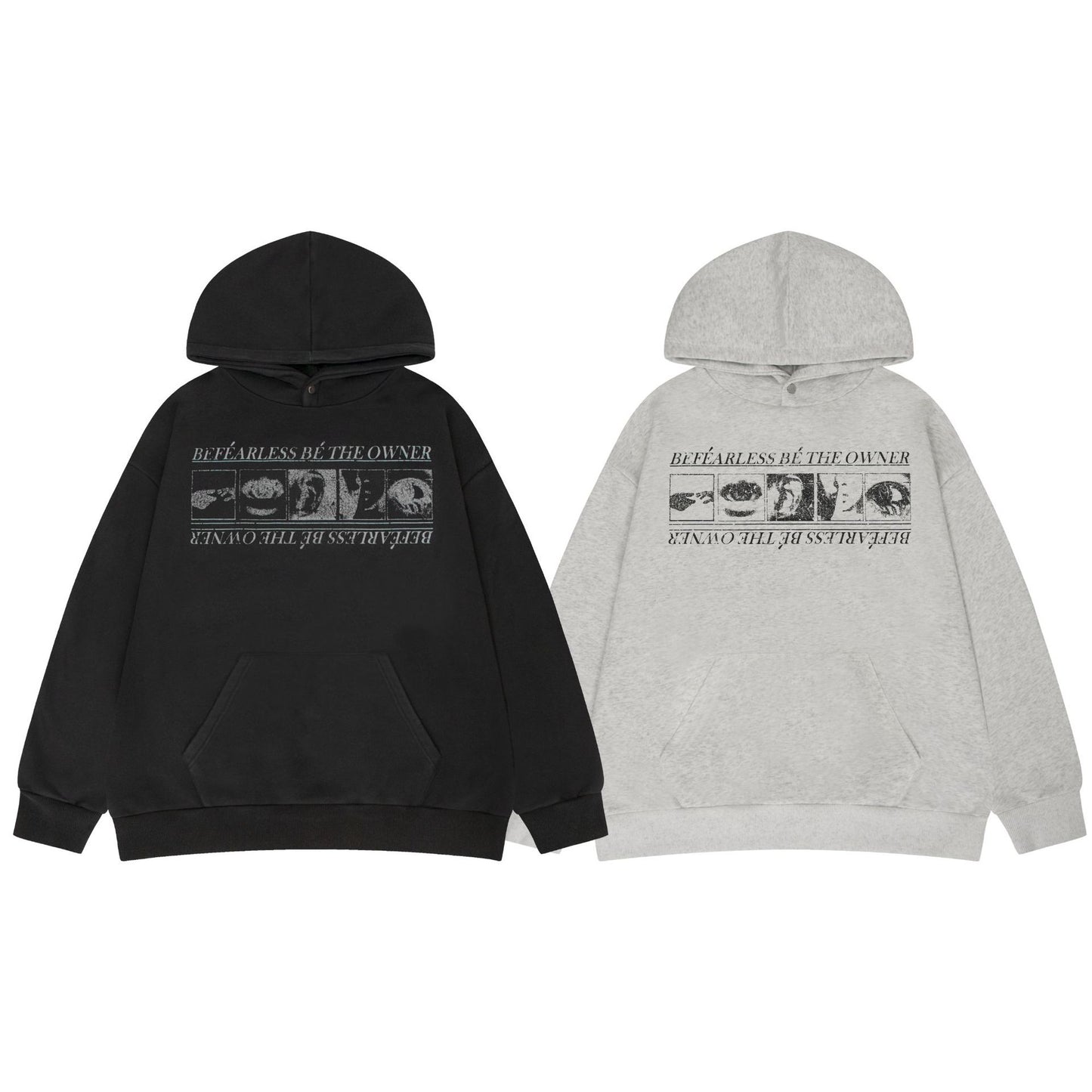 Heavyweight Wash Eye Graphic Pullover Hoodie WN25843