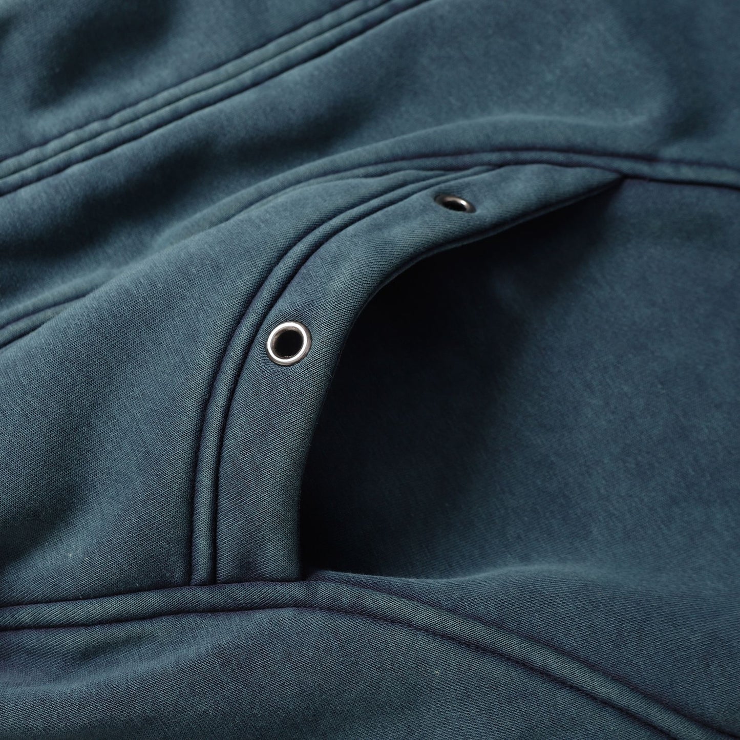 Washed Fleece-Lined Zipper Hoodie WN12652